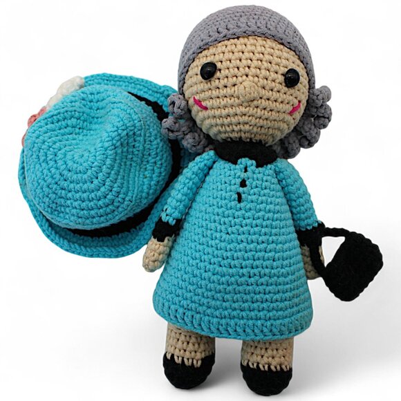 Handcrafted Amigurumi Doll With Removable Hat - Picture 2 of 7